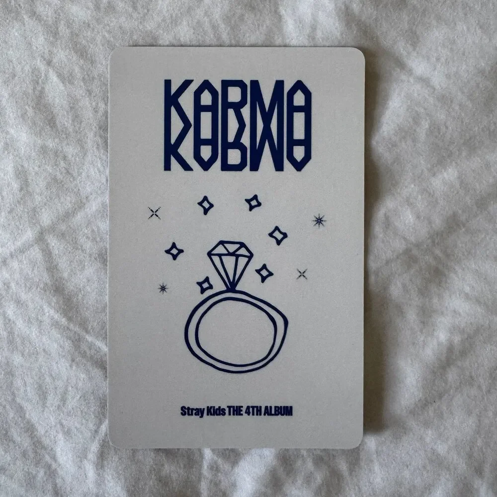 Han Jisung karma kms 3.0 photocard